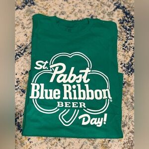 Pabst Blue Ribbon St Patrick’s Day T-Shirt